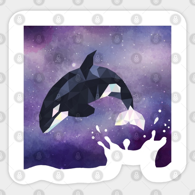 Orca Sticker by aleibanez